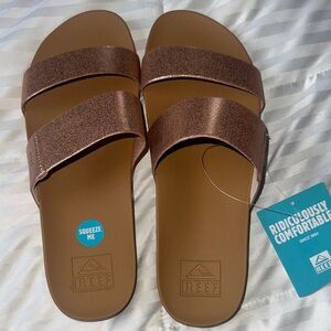 Reef Copper Slide Sandals